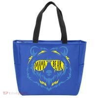 Mama Bear World Down Syndrome Awareness Day T21 Gift Tote Bag thumb 0