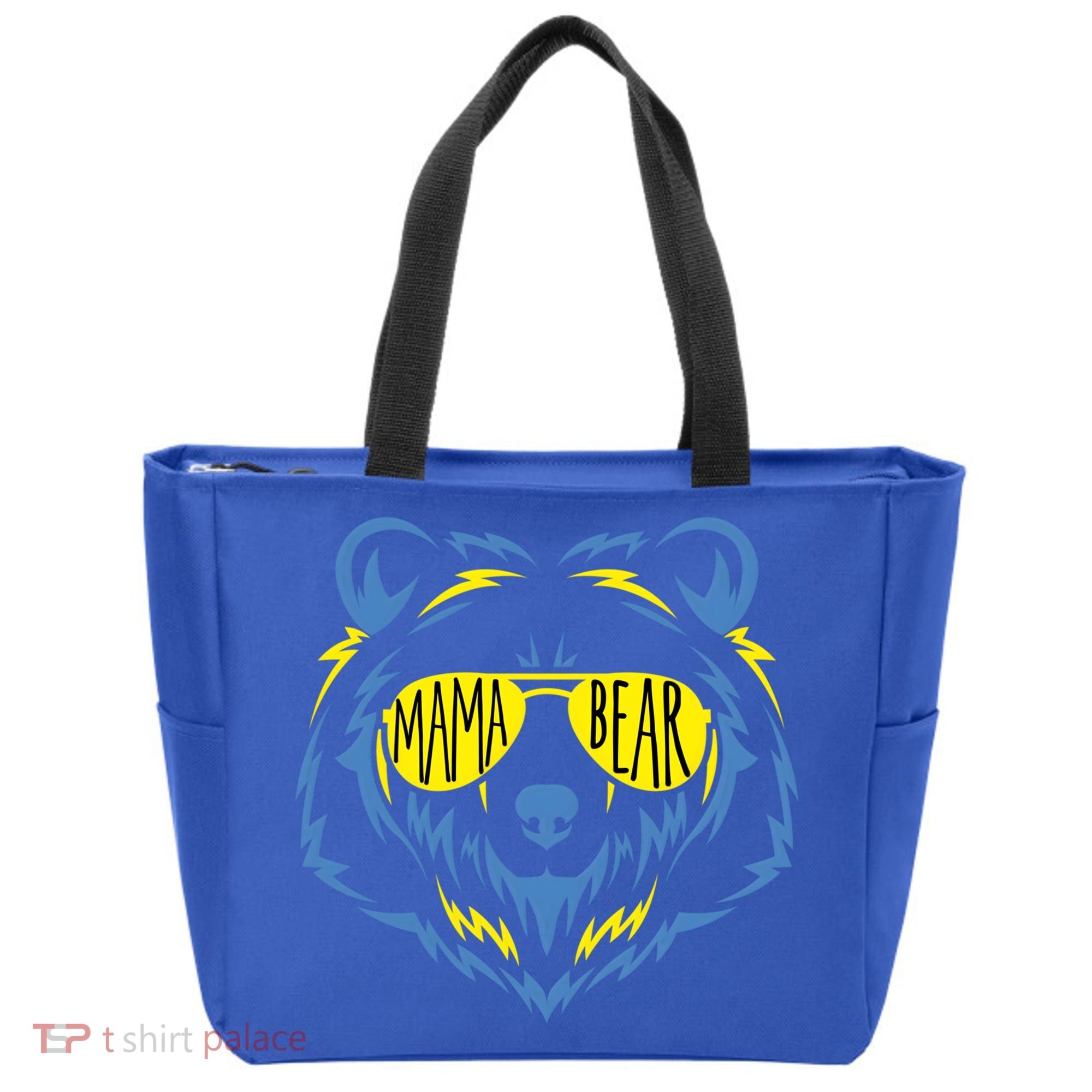 Mama Bear World Down Syndrome Awareness Day T21 Gift Tote Bag