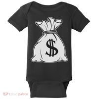 Money Bag X Bag Of Money Baby Bodysuit thumb 0