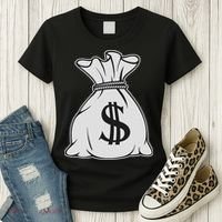 Money Bag X Bag Of Money Women's T-Shirt thumb 3
