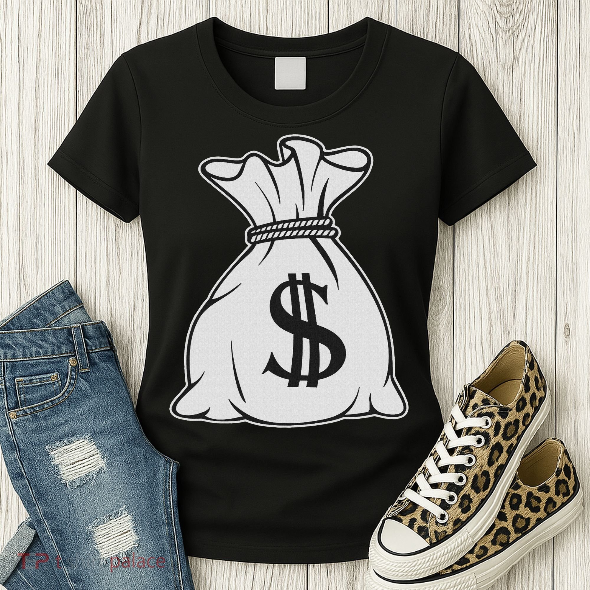 Money Bag X Bag Of Money Women's T-Shirt