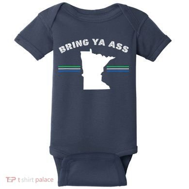 Minnesota Bring Ya Ass Baby Bodysuit