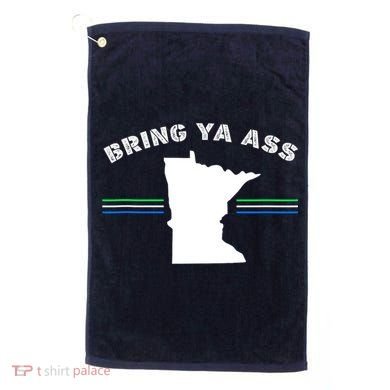 Minnesota Bring Ya Ass Golf Towel