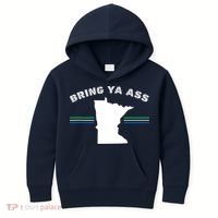 Minnesota Bring Ya Ass Kids Hoodie thumb 0