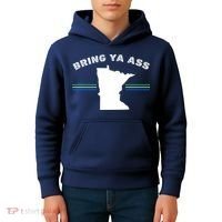 Minnesota Bring Ya Ass Kids Hoodie thumb 4