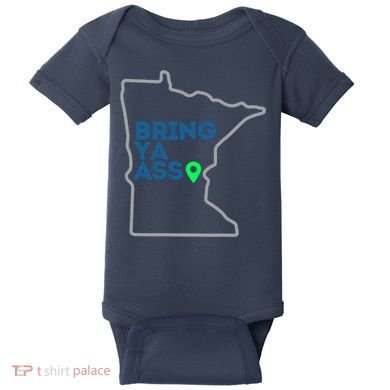 Minnesota Bring Ya Ass Baby Bodysuit