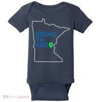 Minnesota Bring Ya Ass Baby Bodysuit thumb 0