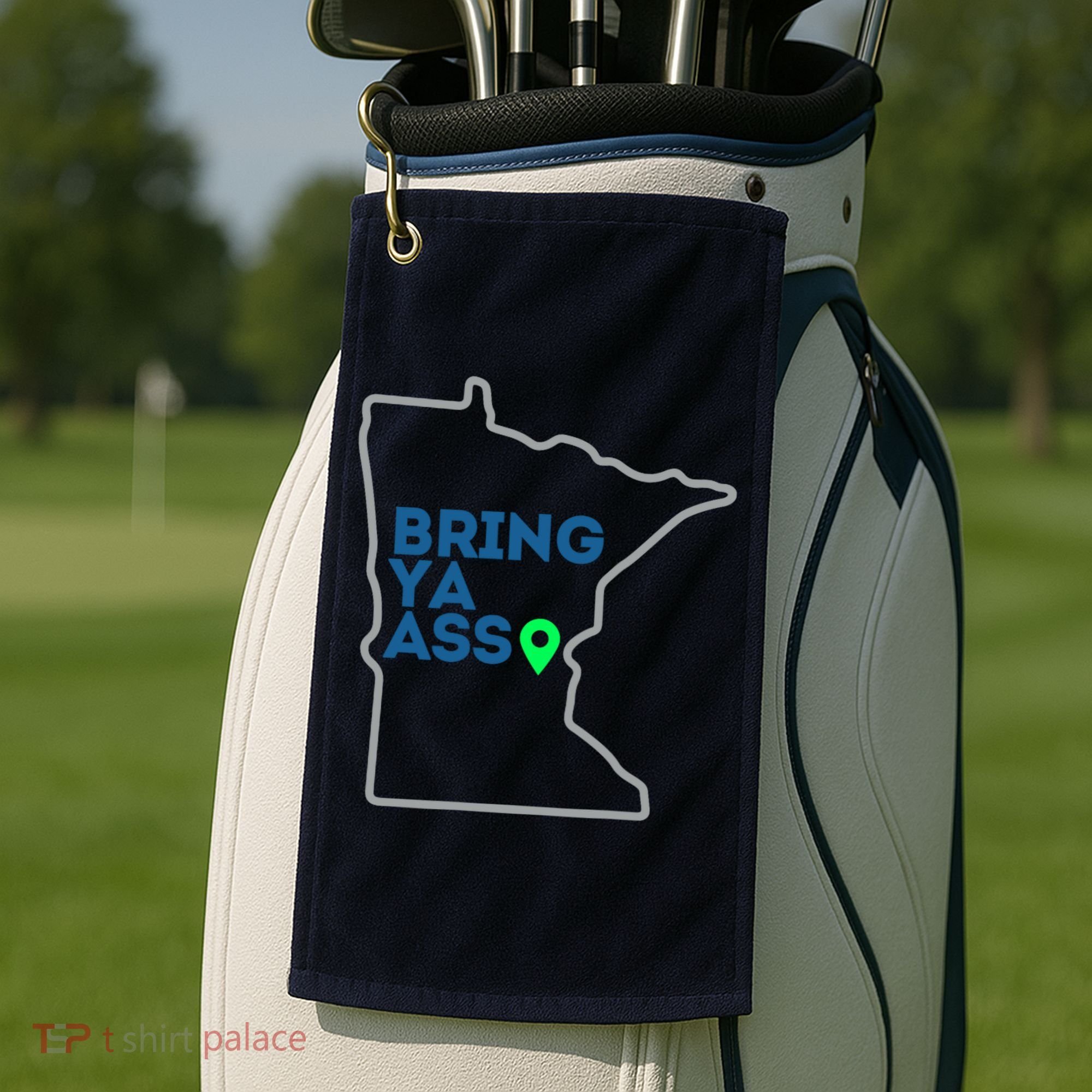 Minnesota Bring Ya Ass Golf Towel