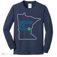 Minnesota Bring Ya Ass Kids Long Sleeve Shirt thumb 0