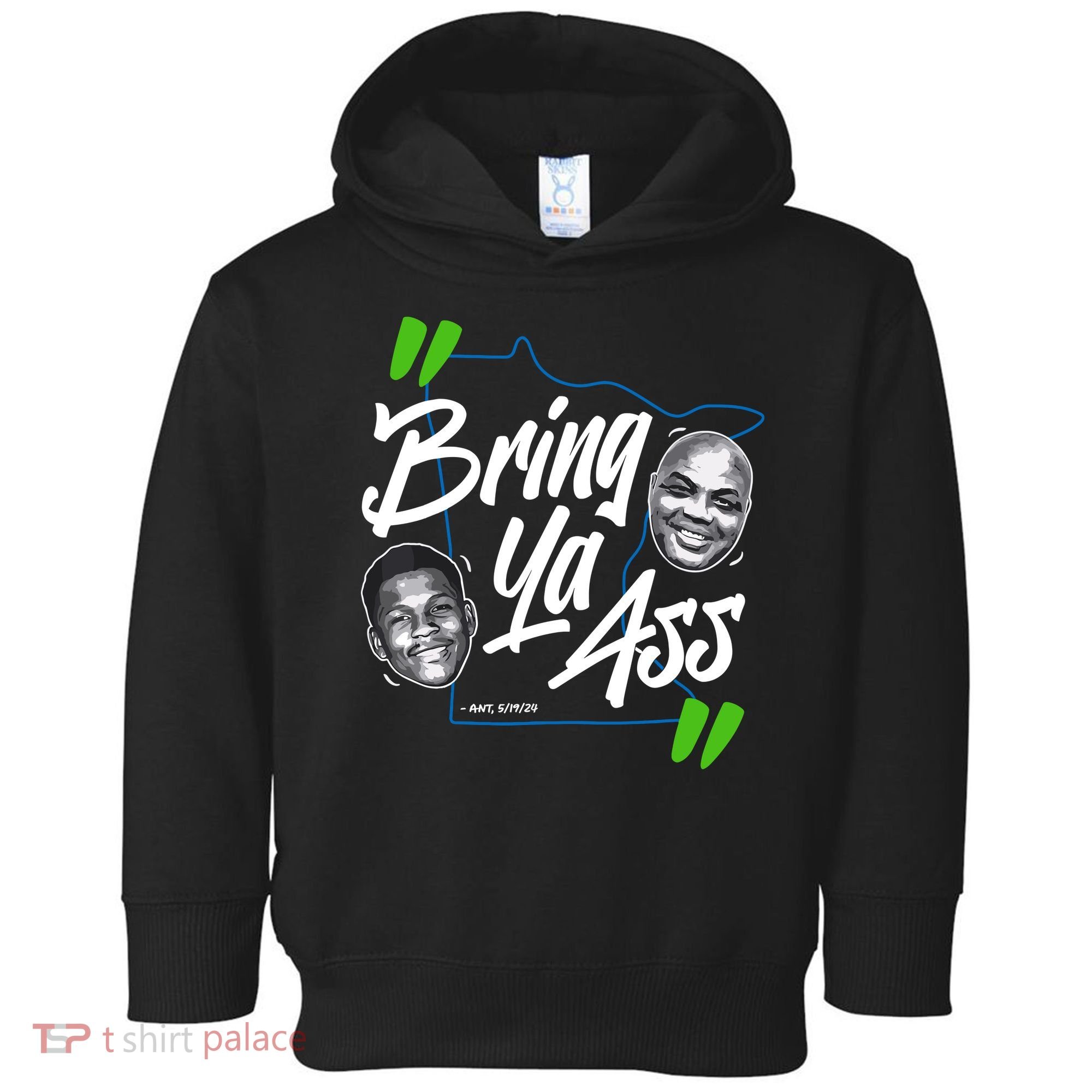 Minnesota Bring Ya Ass Toddler Hoodie