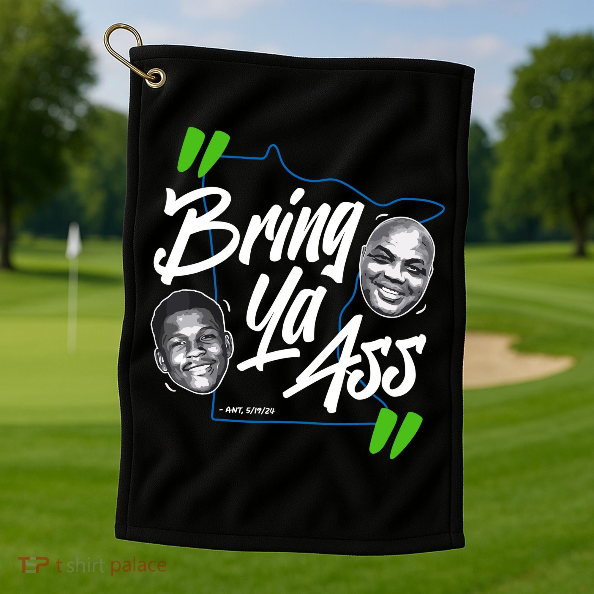 Minnesota Bring Ya Ass Golf Towel