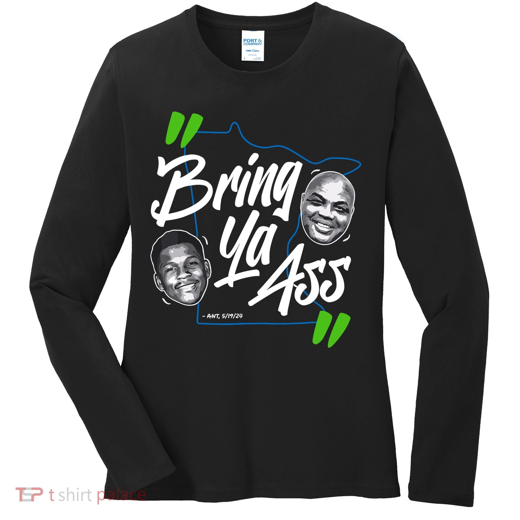 Minnesota Bring Ya Ass Women's Long Sleeve Shirt