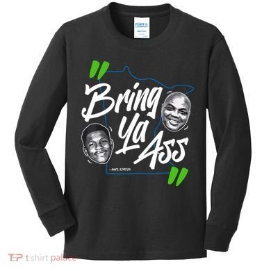 Minnesota Bring Ya Ass Kids Long Sleeve Shirt