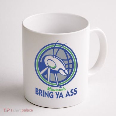 Minnesota Bring Ya Ass Coffee Mug back