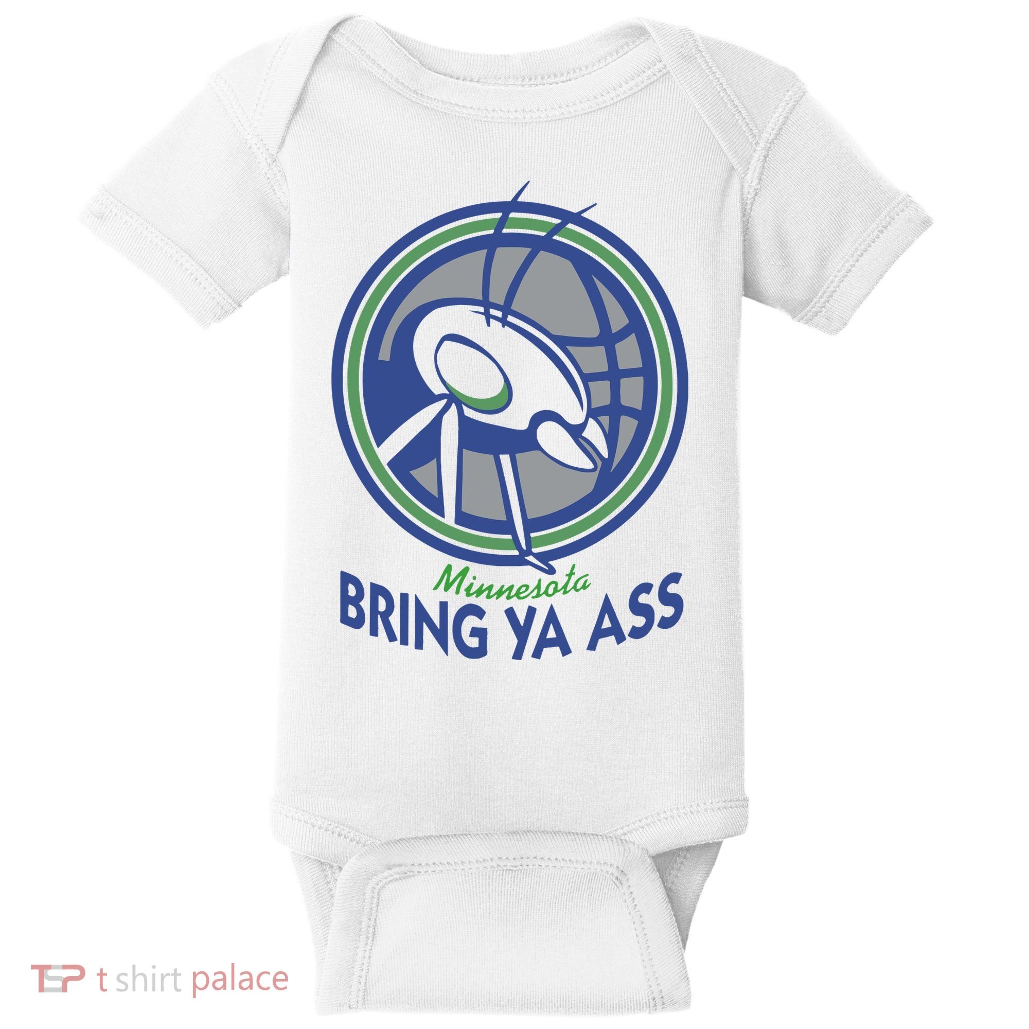 Minnesota Bring Ya Ass Baby Bodysuit