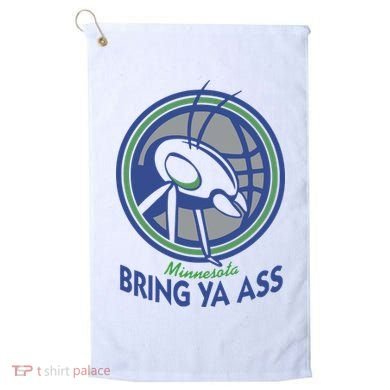 Minnesota Bring Ya Ass Golf Towel