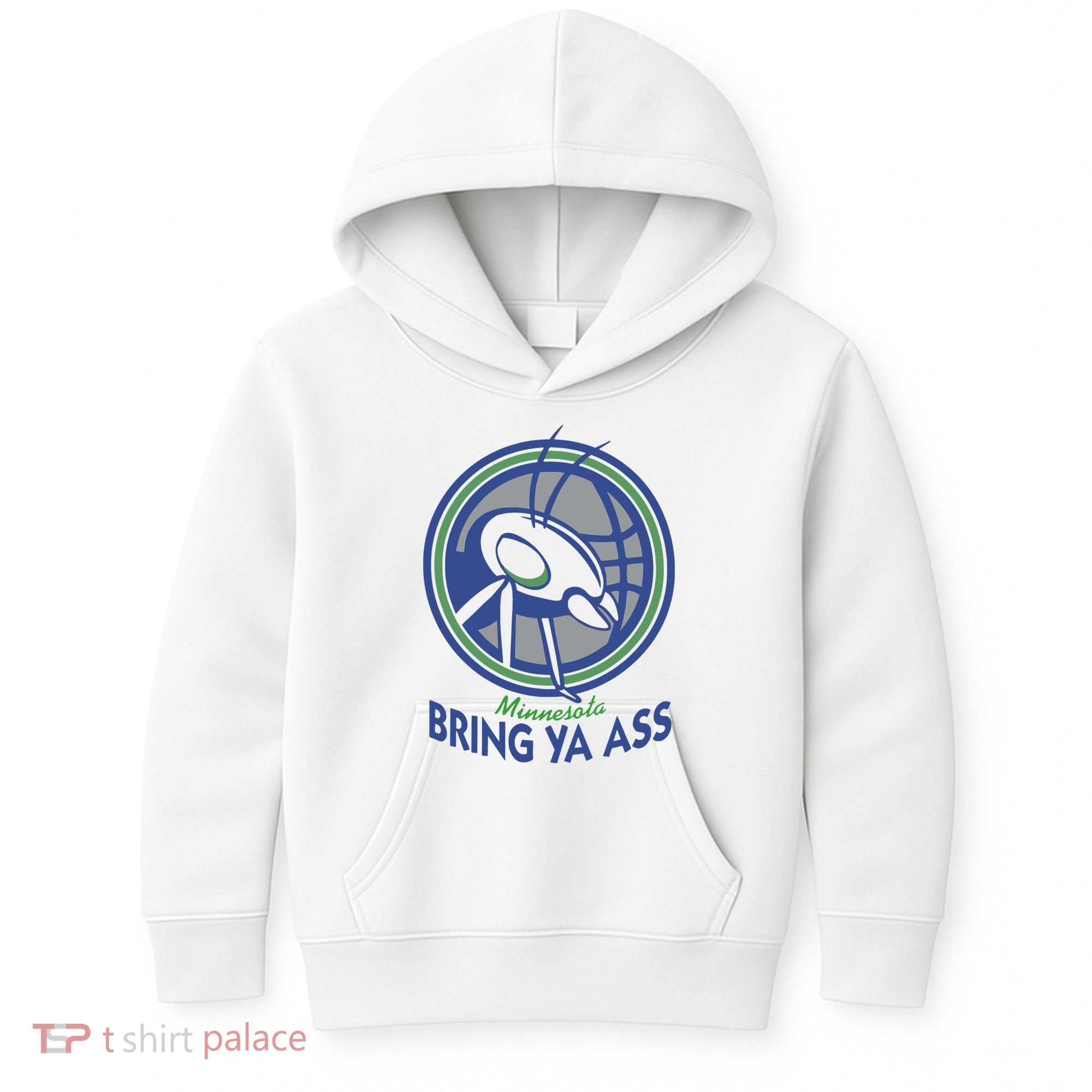 Minnesota Bring Ya Ass Kids Hoodie