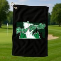 Minnesota Bring Ya Ass Golf Towel thumb 1