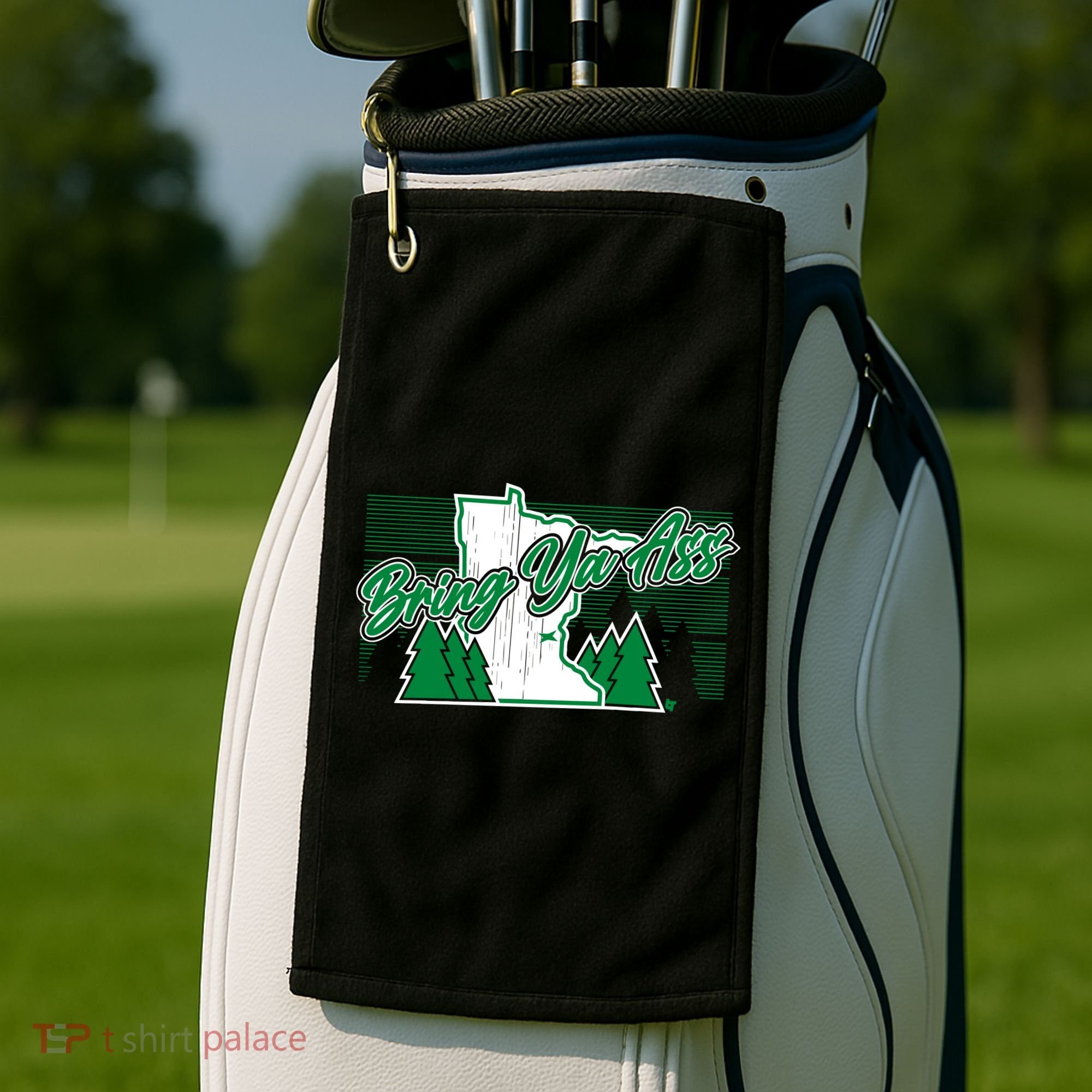 Minnesota Bring Ya Ass Golf Towel