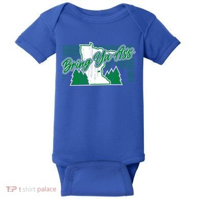 Minnesota Bring Ya Ass Baby Bodysuit