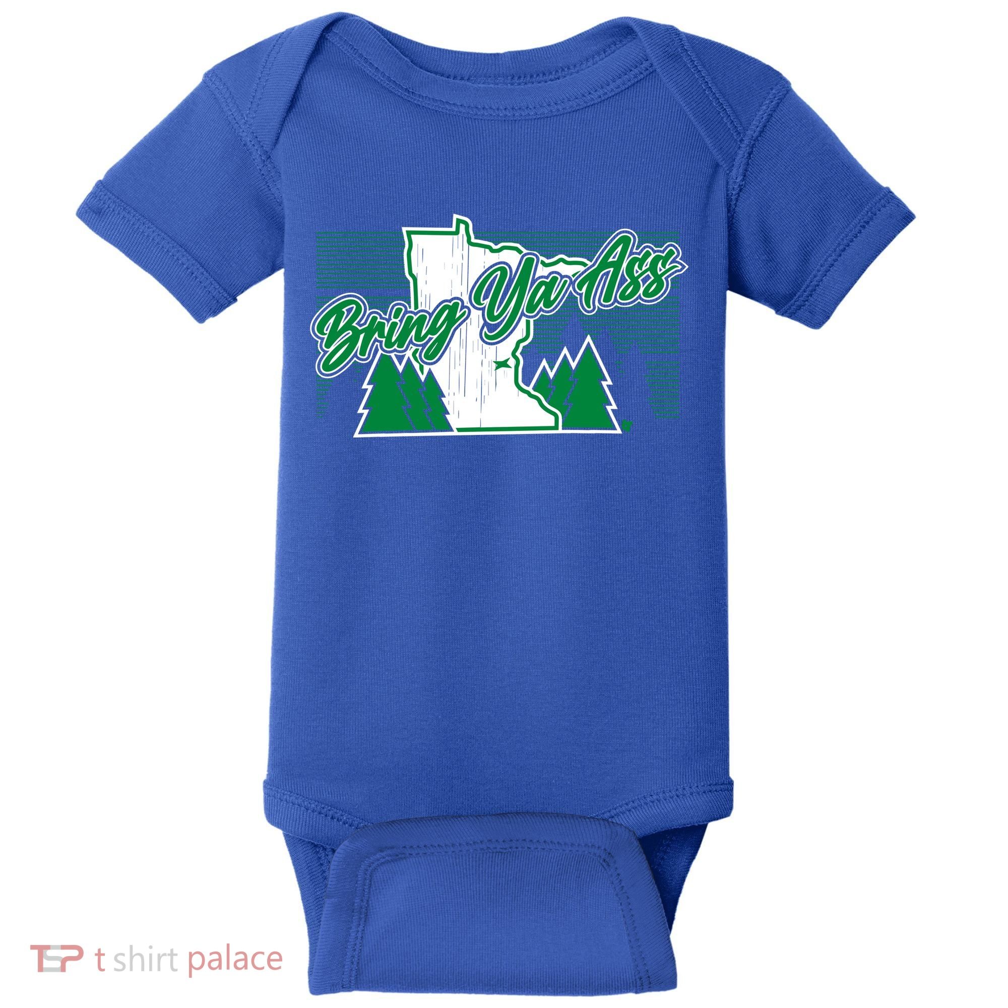 Minnesota Bring Ya Ass Baby Bodysuit