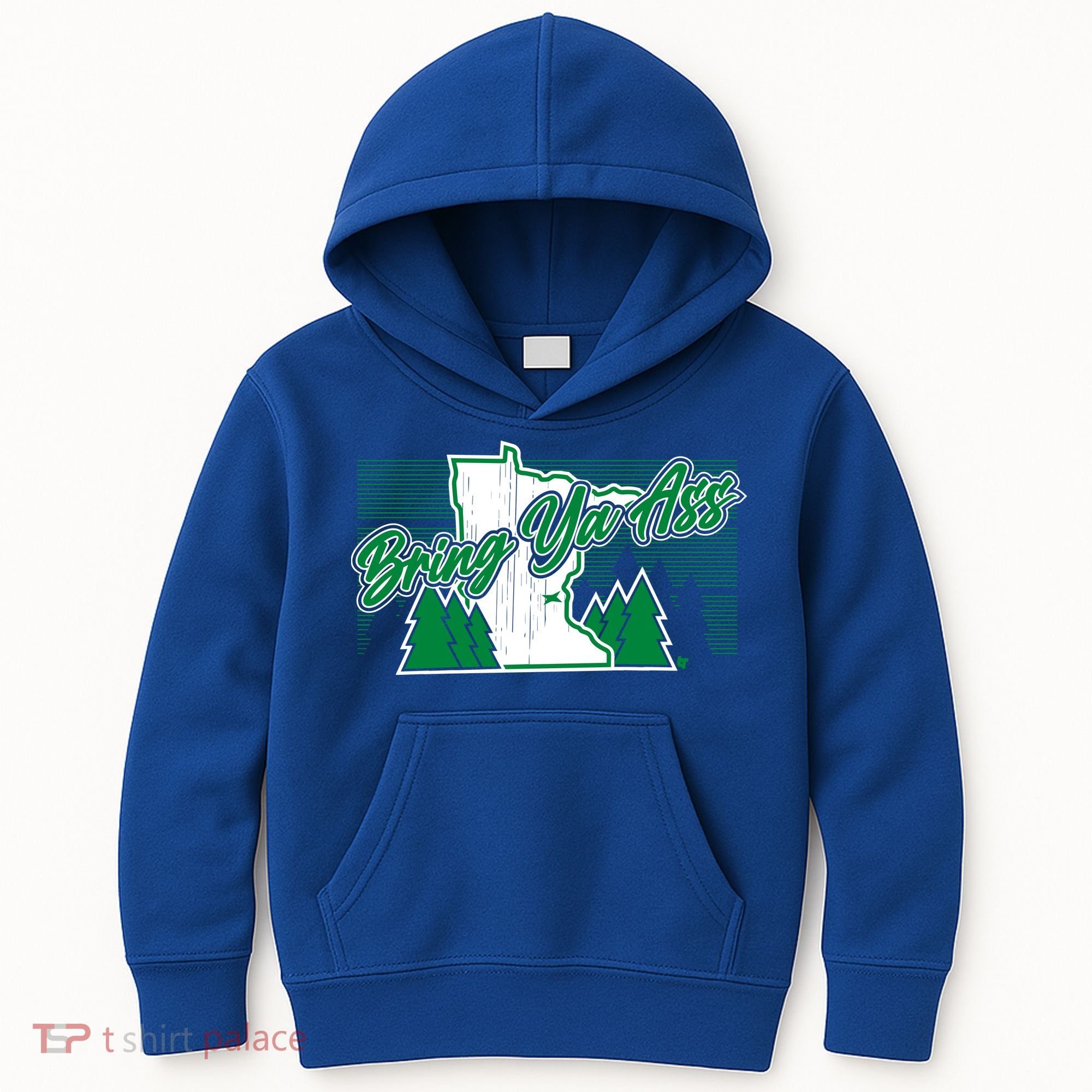 Minnesota Bring Ya Ass Kids Hoodie