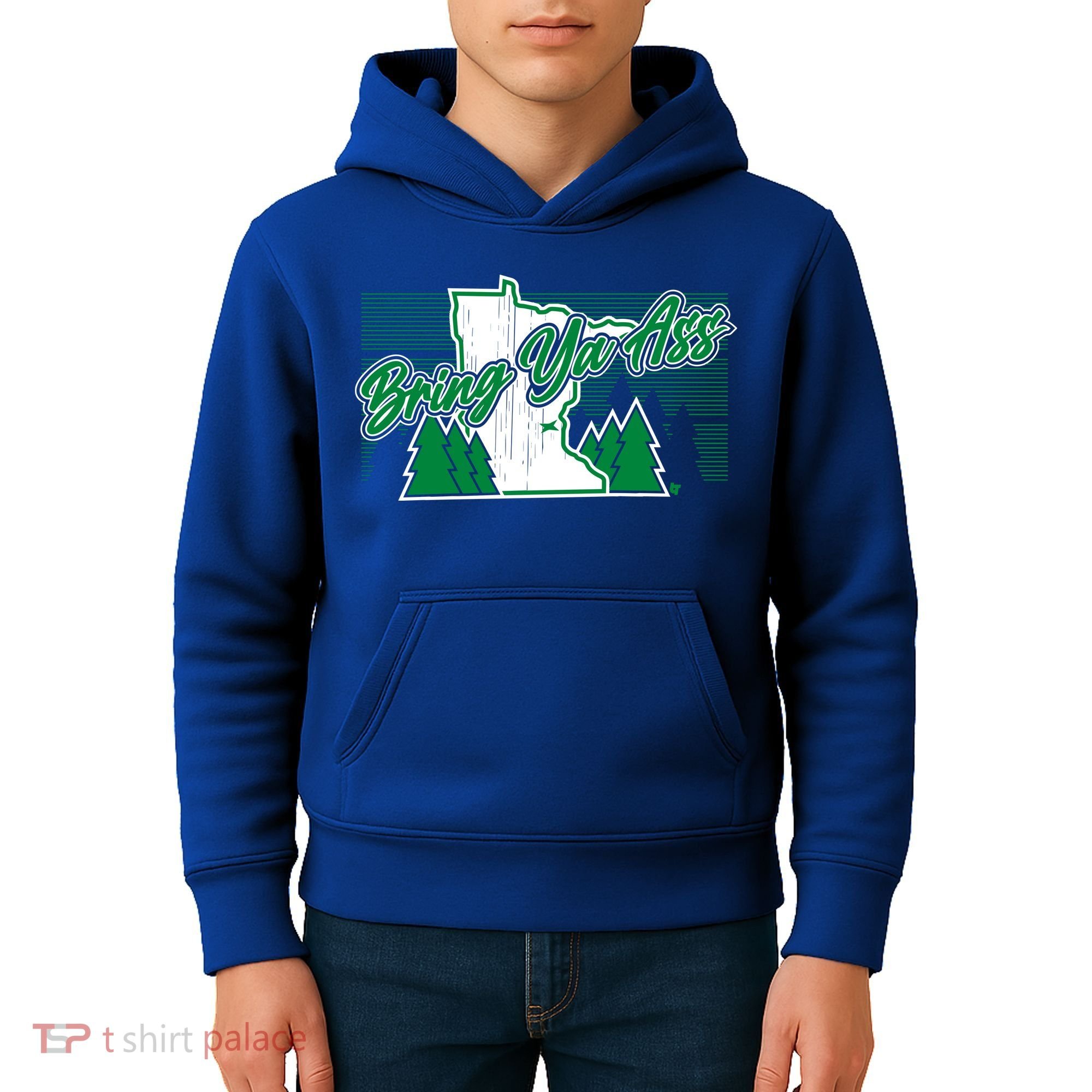Minnesota Bring Ya Ass Kids Hoodie