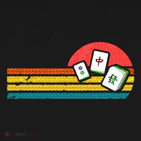 Mahjong Chinese 80s Bucket Hat
