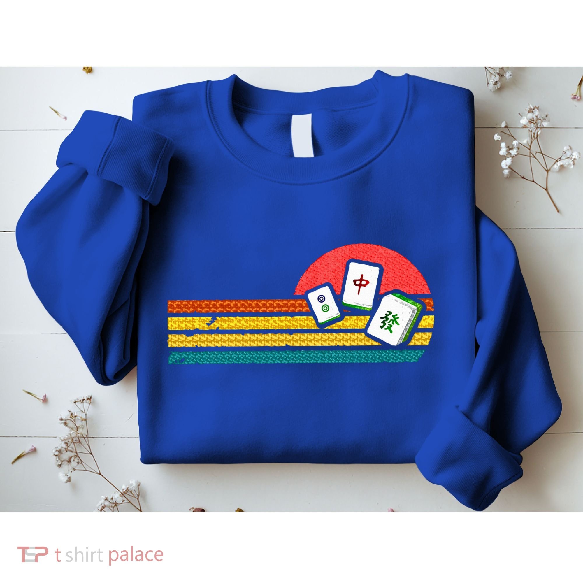 Mahjong Chinese 80s Sweatshirt