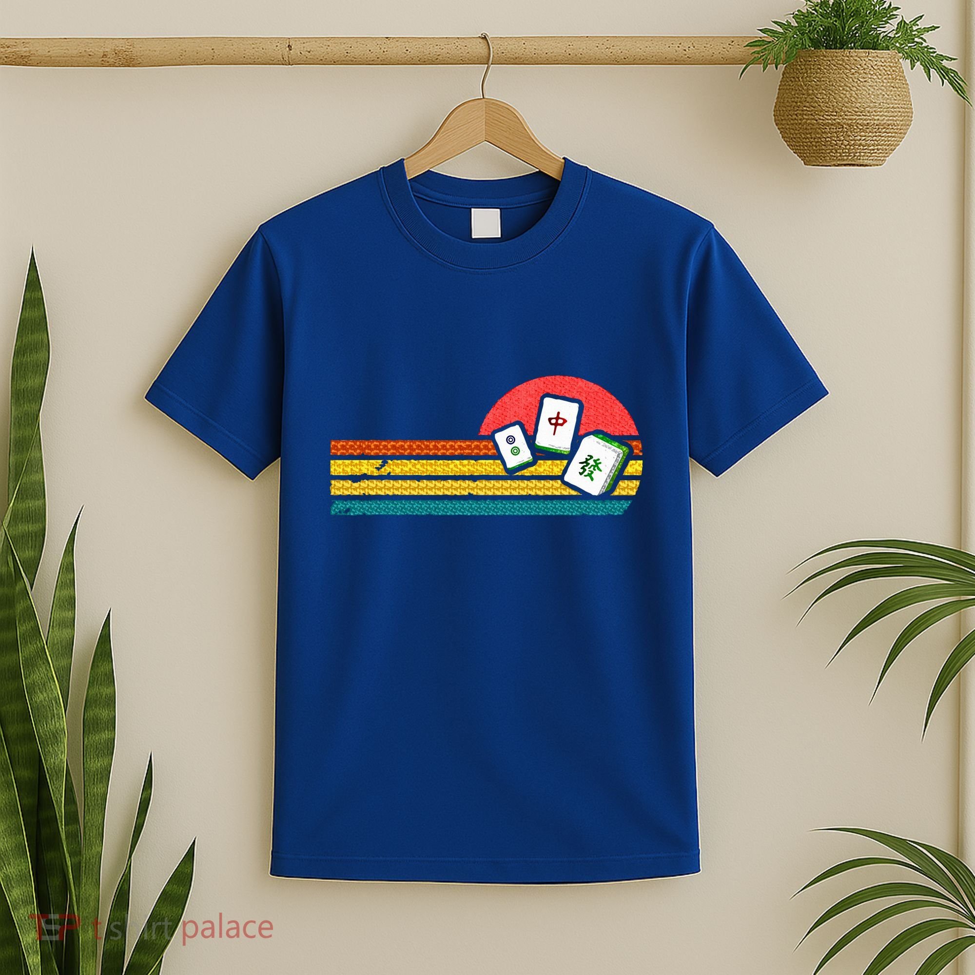 Mahjong Chinese 80s T-Shirt