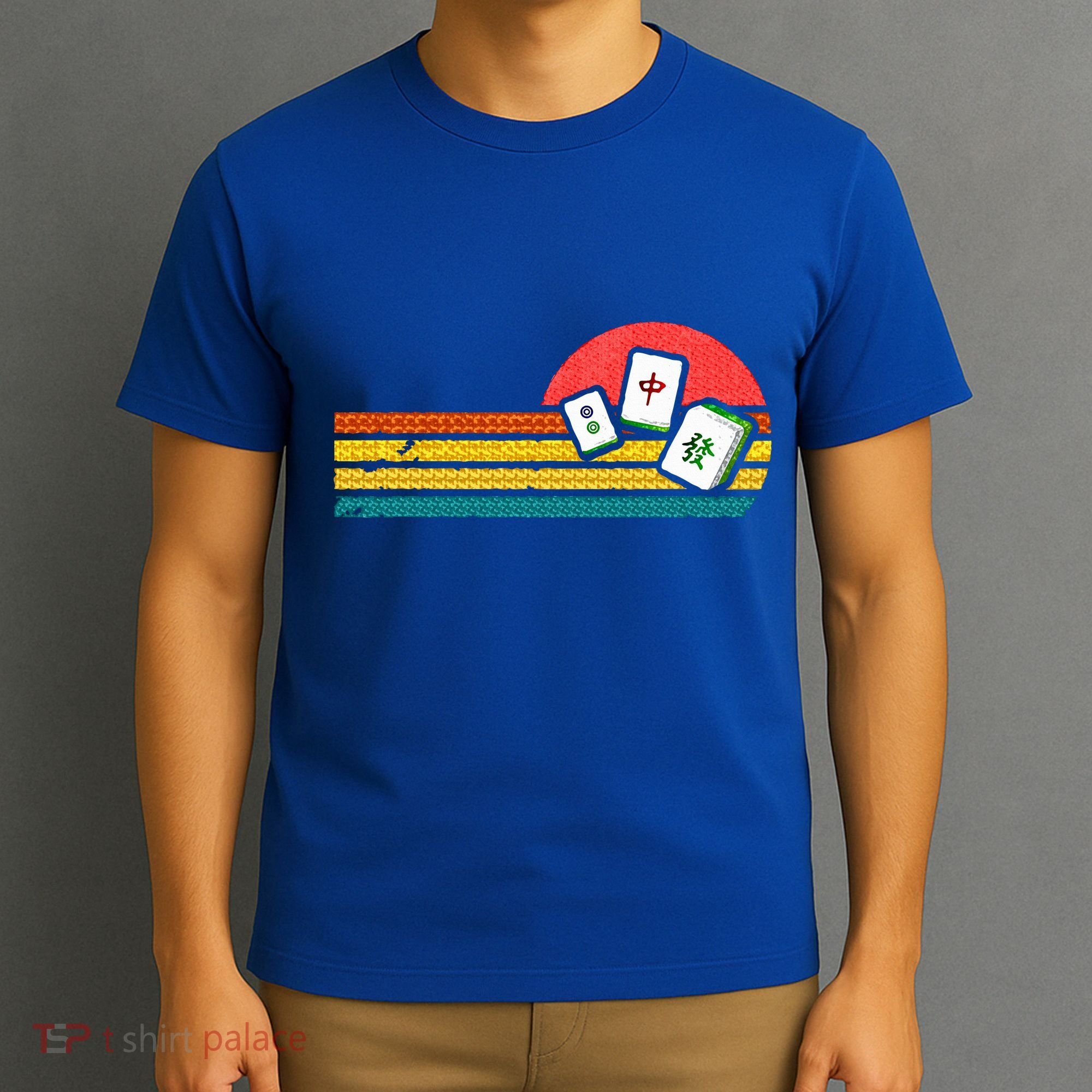 Mahjong Chinese 80s T-Shirt