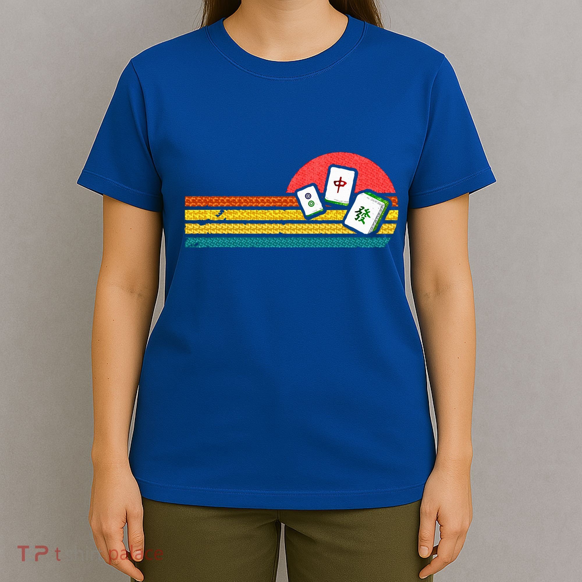 Mahjong Chinese 80s T-Shirt