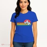 Mahjong Chinese 80s Women's T-Shirt thumb 4