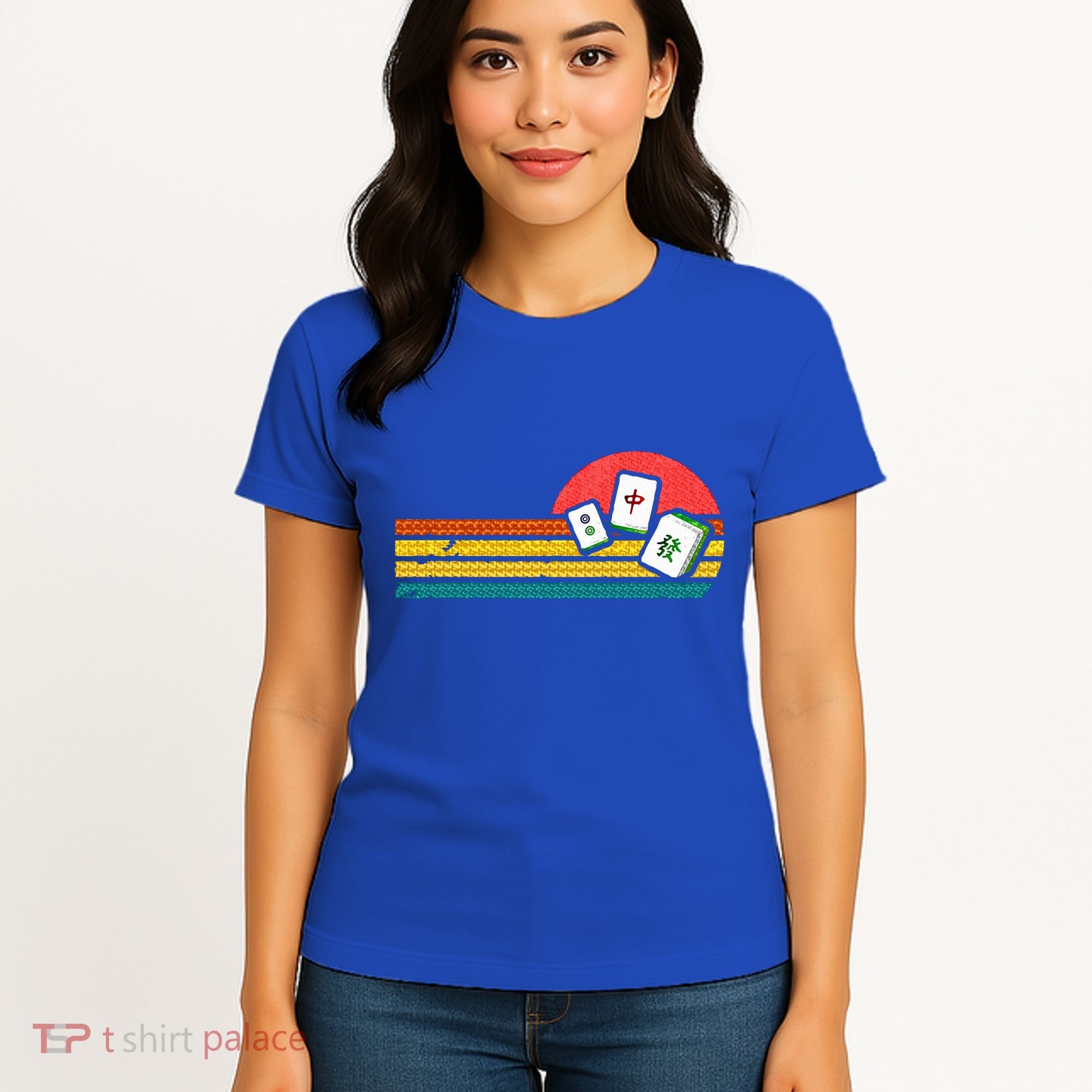 Mahjong Chinese 80s Women's T-Shirt