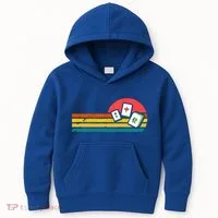 Mahjong Chinese 80s Kids Hoodie thumb 0