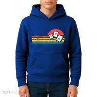 Mahjong Chinese 80s Kids Hoodie thumb 4