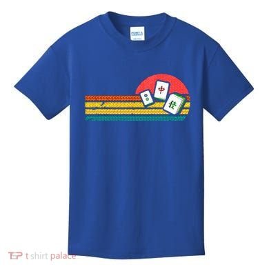 Mahjong Chinese 80s Kids T-Shirt