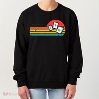Mahjong Chinese 80s Retro Mah Jongg Women's Sweatshirt thumb 0