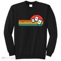 Mahjong Chinese 80s Retro Mah Jongg Sweatshirt thumb 0