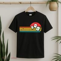 Mahjong Chinese 80s Retro Mah Jongg T-Shirt thumb 2