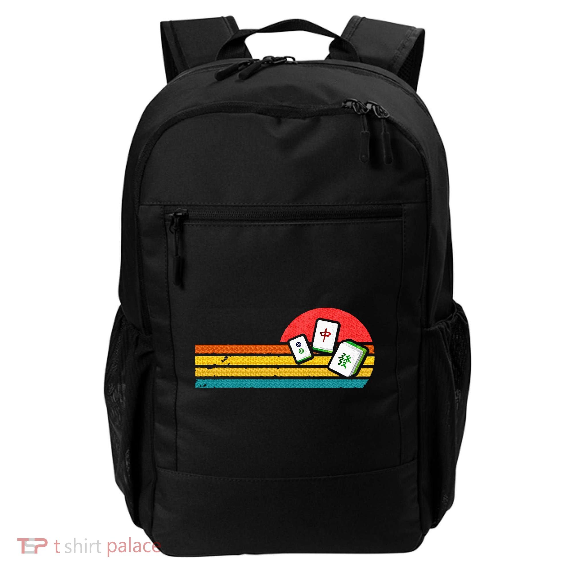 Mahjong Chinese 80s Retro Mah Jongg Backpack