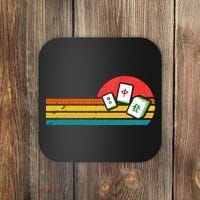 Mahjong Chinese 80s Retro Mah Jongg Coaster thumb 0