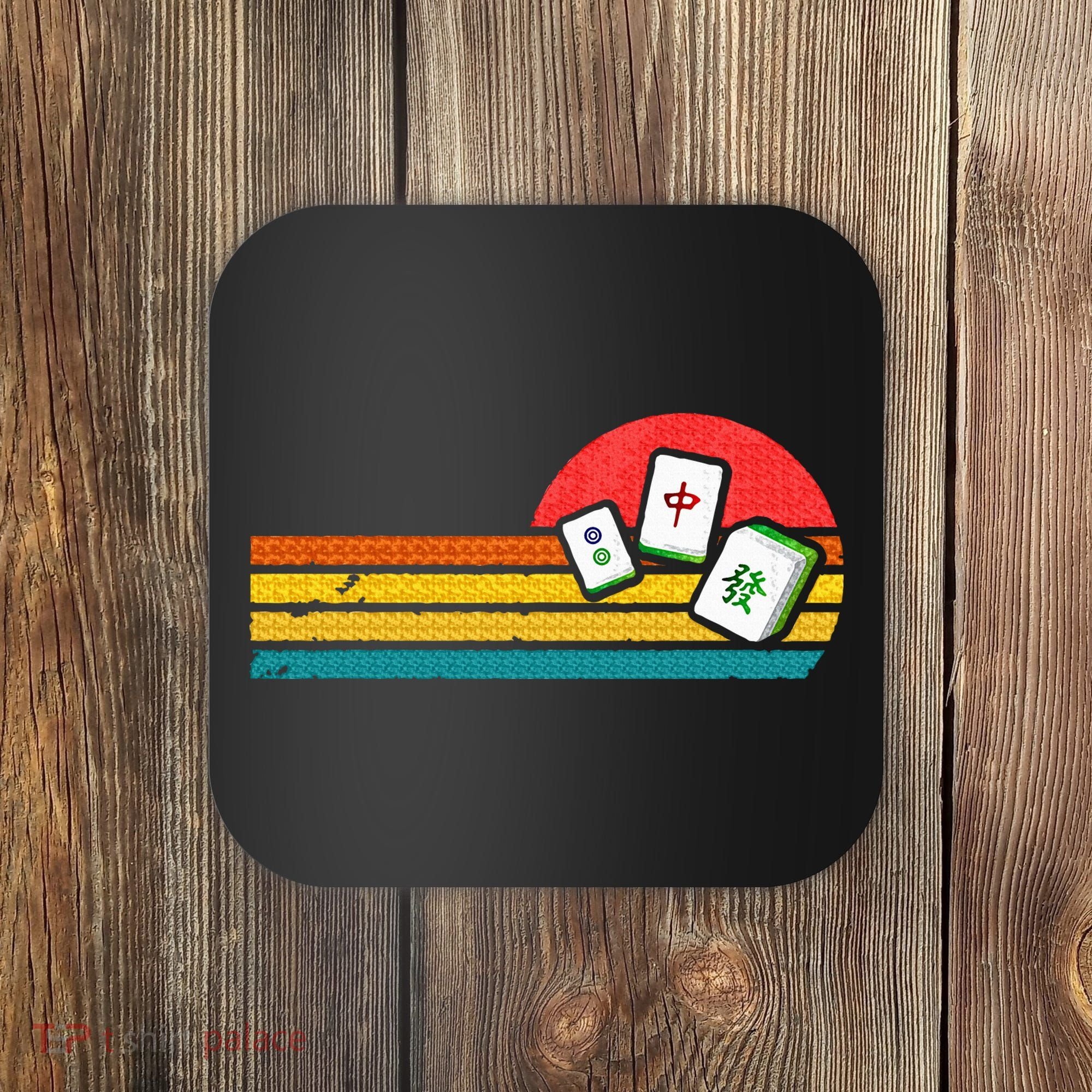 Mahjong Chinese 80s Retro Mah Jongg Coaster