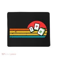 Mahjong Chinese 80s Retro Mah Jongg Mousepad thumb 0