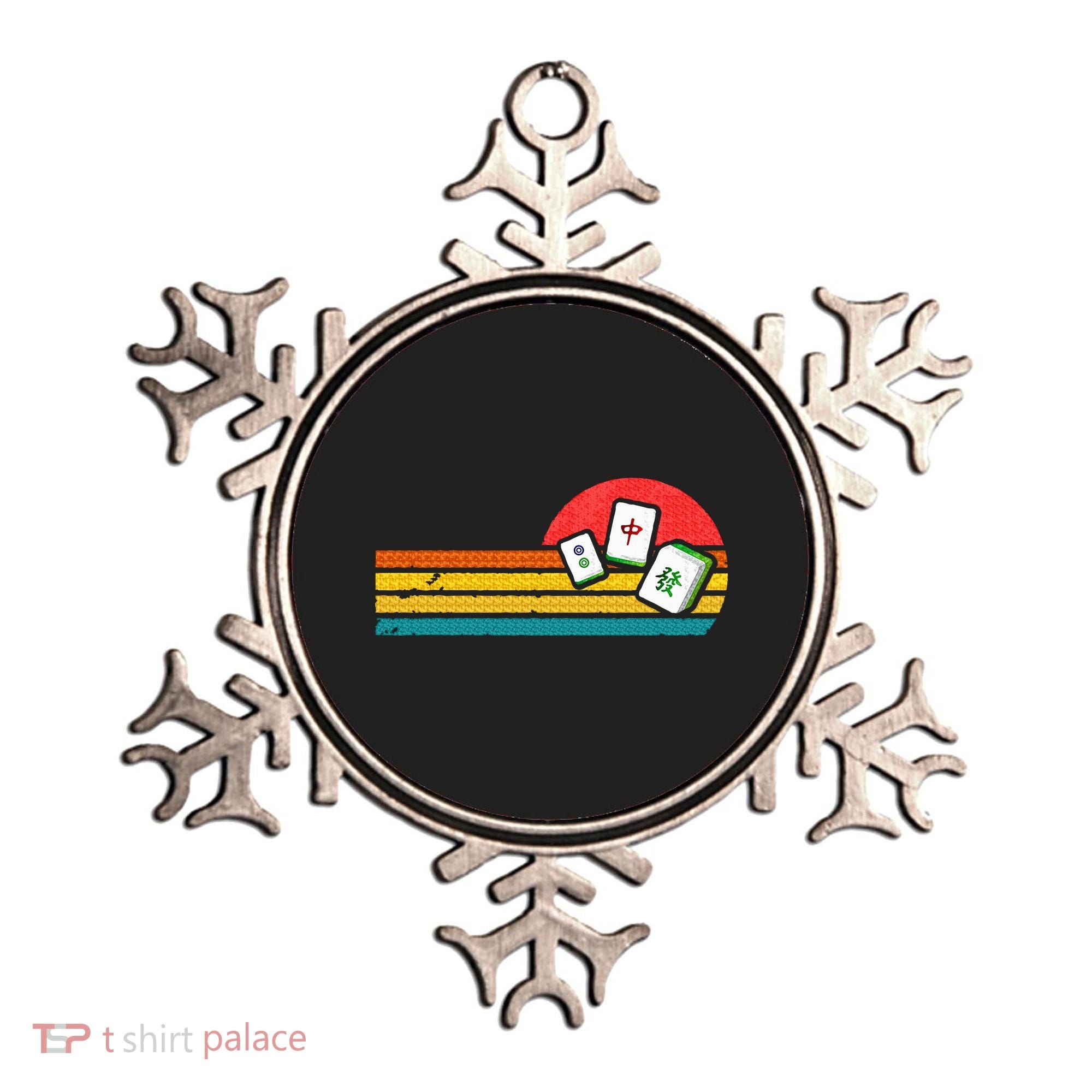 Mahjong Chinese 80s Retro Mah Jongg Ornament