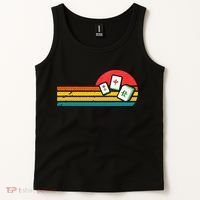 Mahjong Chinese 80s Retro Mah Jongg Tank Top thumb 2