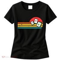 Mahjong Chinese 80s Retro Mah Jongg Women's T-Shirt thumb 0