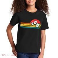 Mahjong Chinese 80s Retro Mah Jongg Kids T-Shirt thumb 2