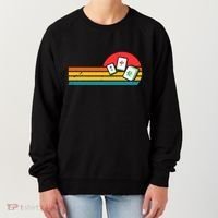 Mahjong Chinese 80s Retro Mah Jongg Women's Sweatshirt thumb 0