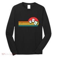 Mahjong Chinese 80s Retro Mah Jongg Long Sleeve Shirt thumb 0